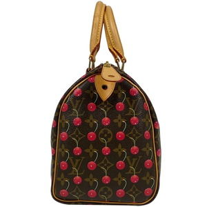 Louis Vuitton 25 Cherry Bag Brown Speedy Monogram